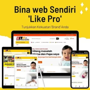 bina website sendiri like pro